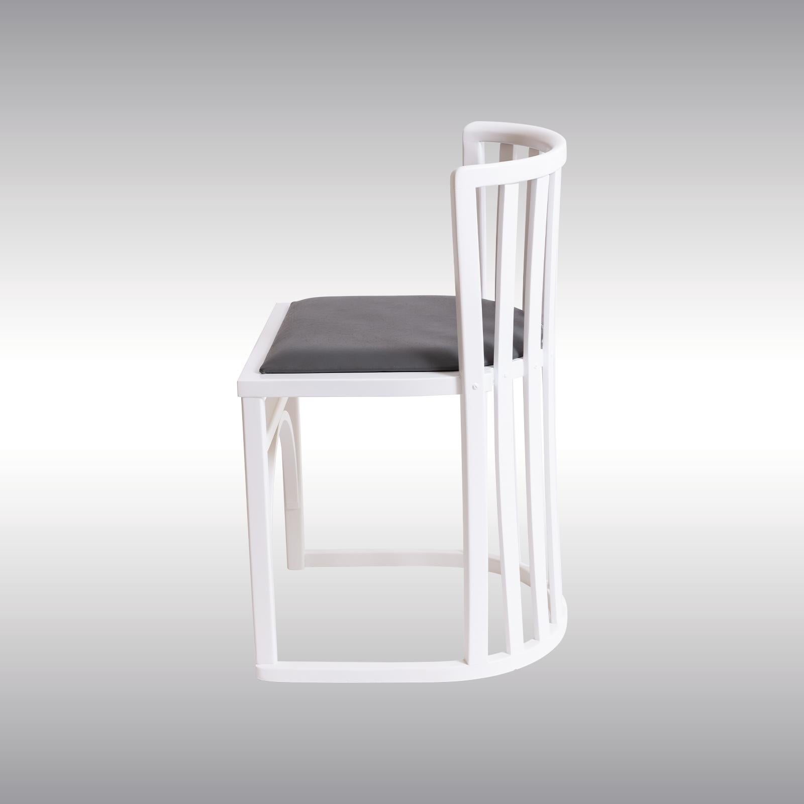 Hand-Crafted Wiener Werkstaette Attributed Early Viennese Josef Hoffmann Chair 1905, Original