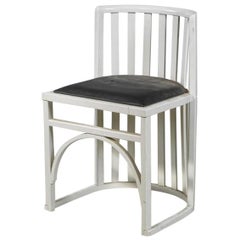 Wiener Werkstaette Attributed Early Viennese Josef Hoffmann Chair 1905, Original