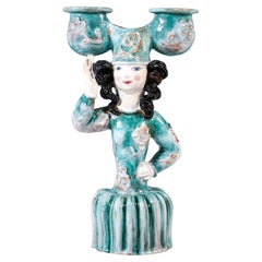 Wiener Werkstaette Cerámica Expresiva 'Araña Femenina', de Susi Singer 1924