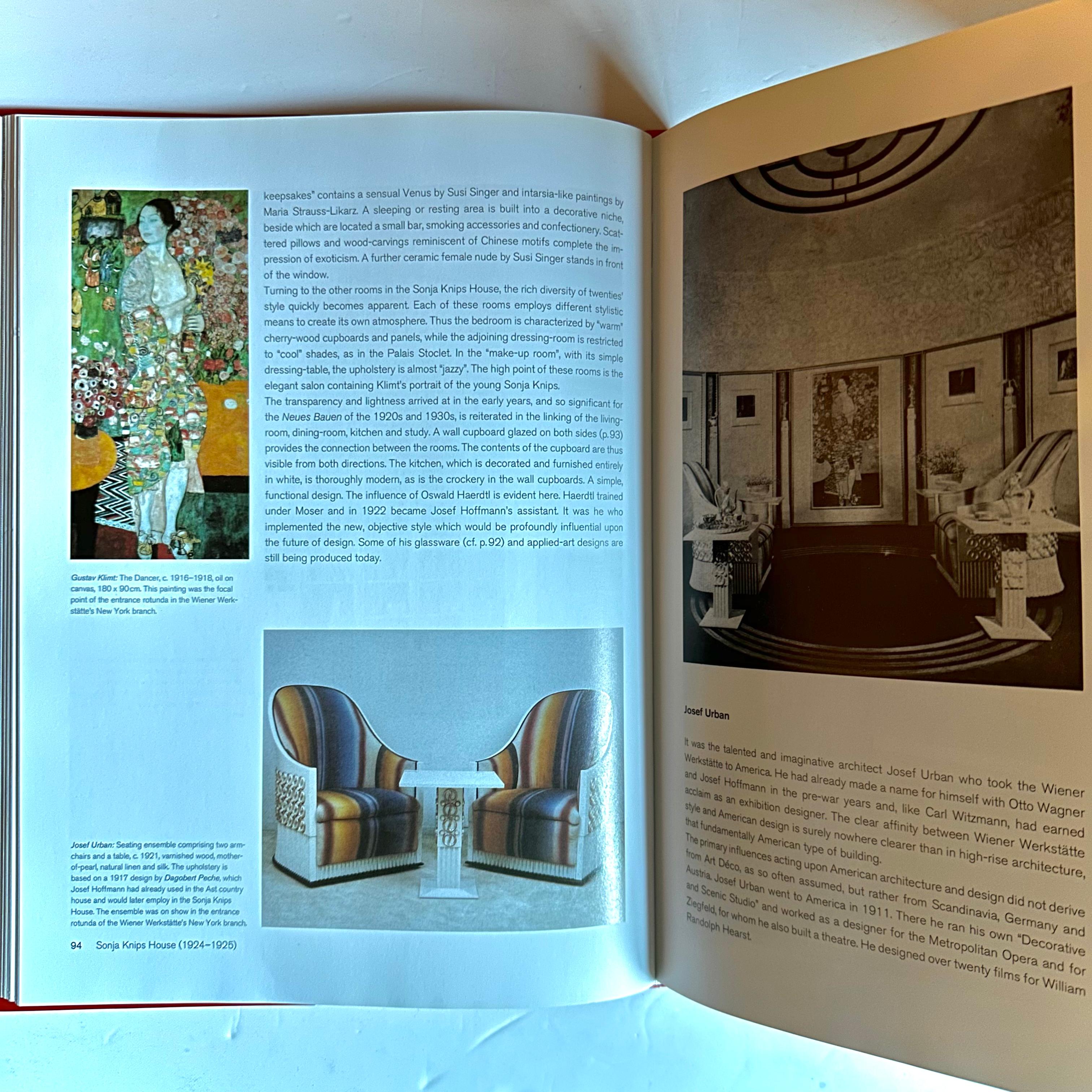 Published by Taschen, Köln, 2008. Hardback with English text. 

This exceptional volume celebrates the artistic ingenuity of the Vienna Workshop, which was closely associated with the secessionist movement, aiming to break away from historicism and