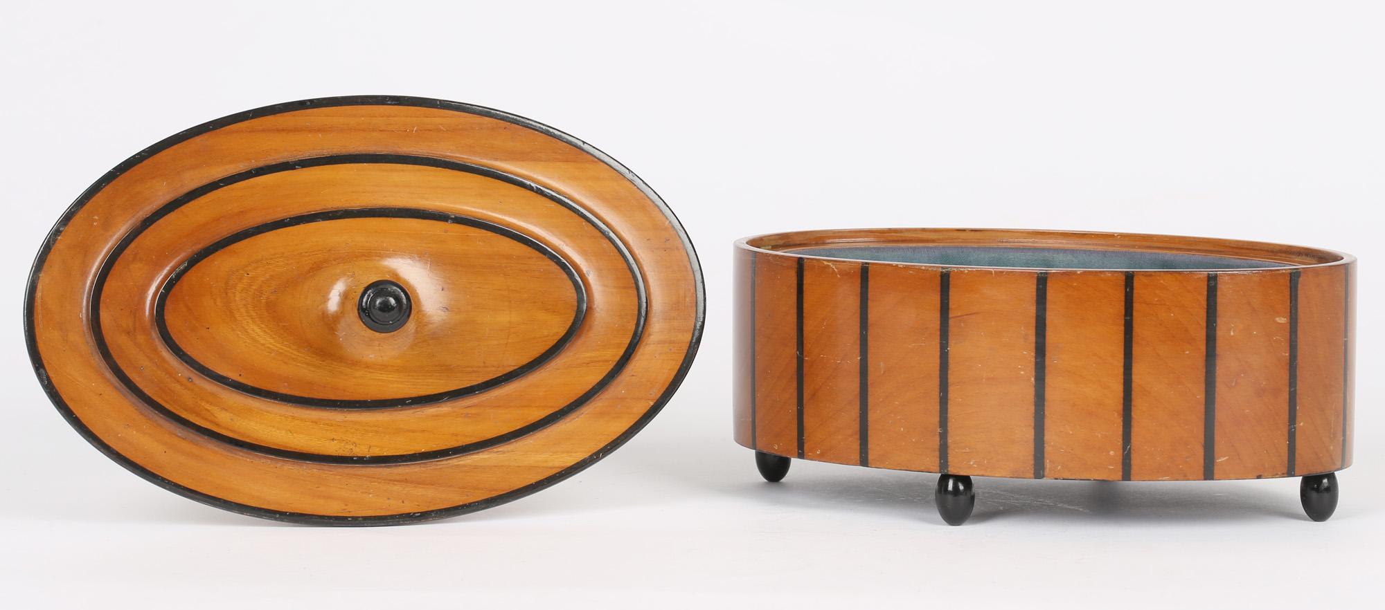 Wood Wiener Werkstatte Austrian Dressing Table Box by Josef Hoffmann For Sale