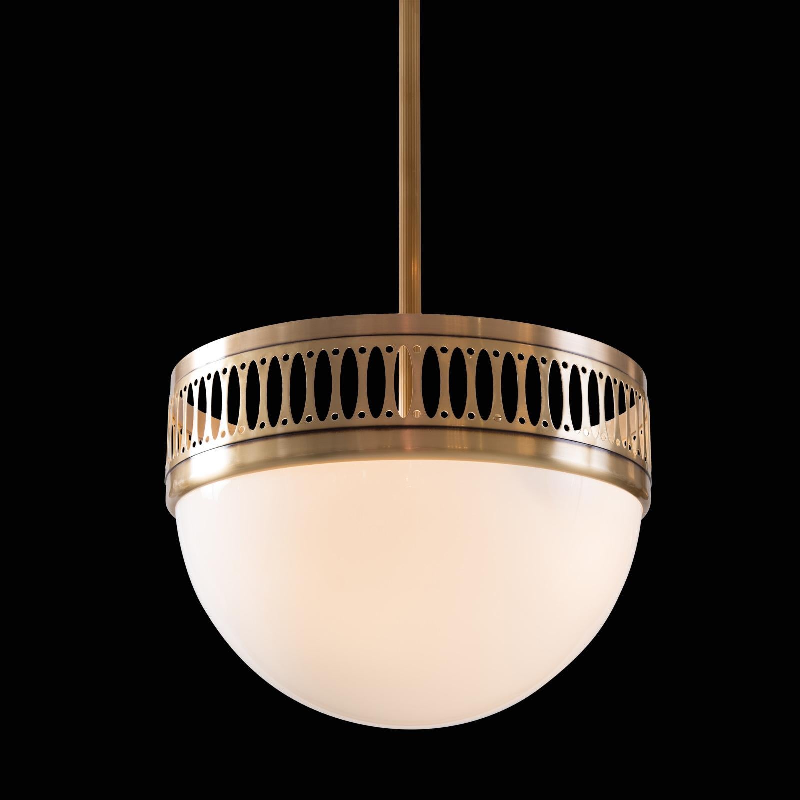 Very elegant pendant-lamp - total drop custom - a smaller Version is available- see 