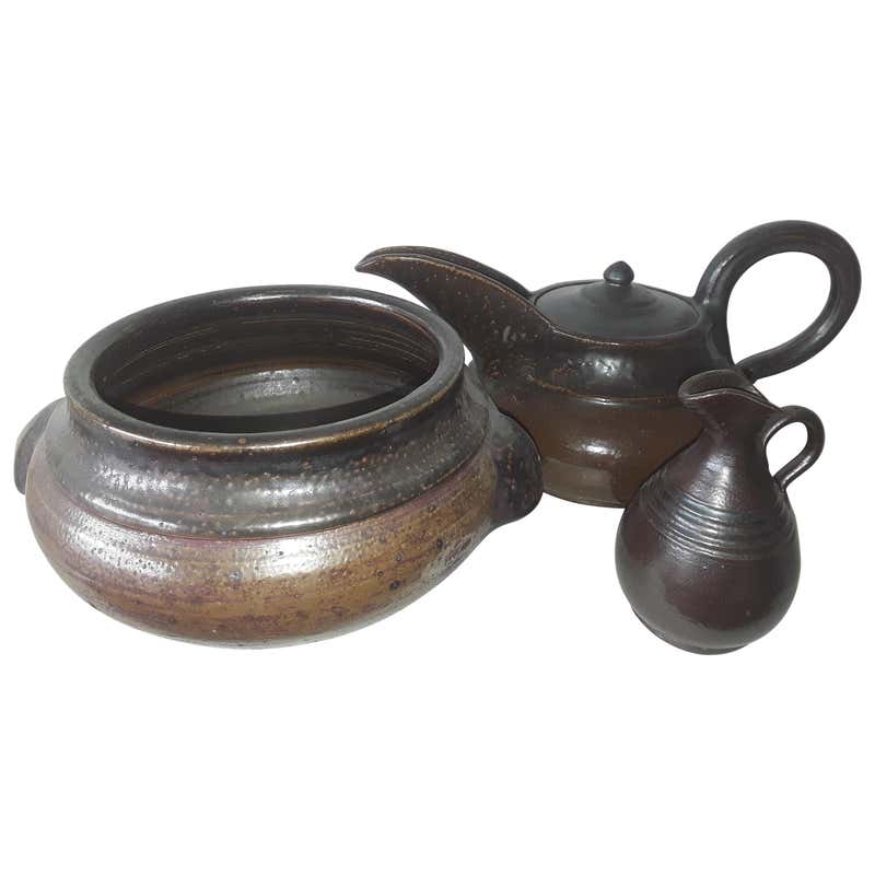 Irene Schaschl Wodden Box Painted Wiener Werkstätte Signed For Sale at