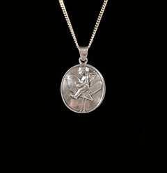 Wiener Werkstätte Necklace With Medallion, Bertold Löffler, Vienna Around 1910