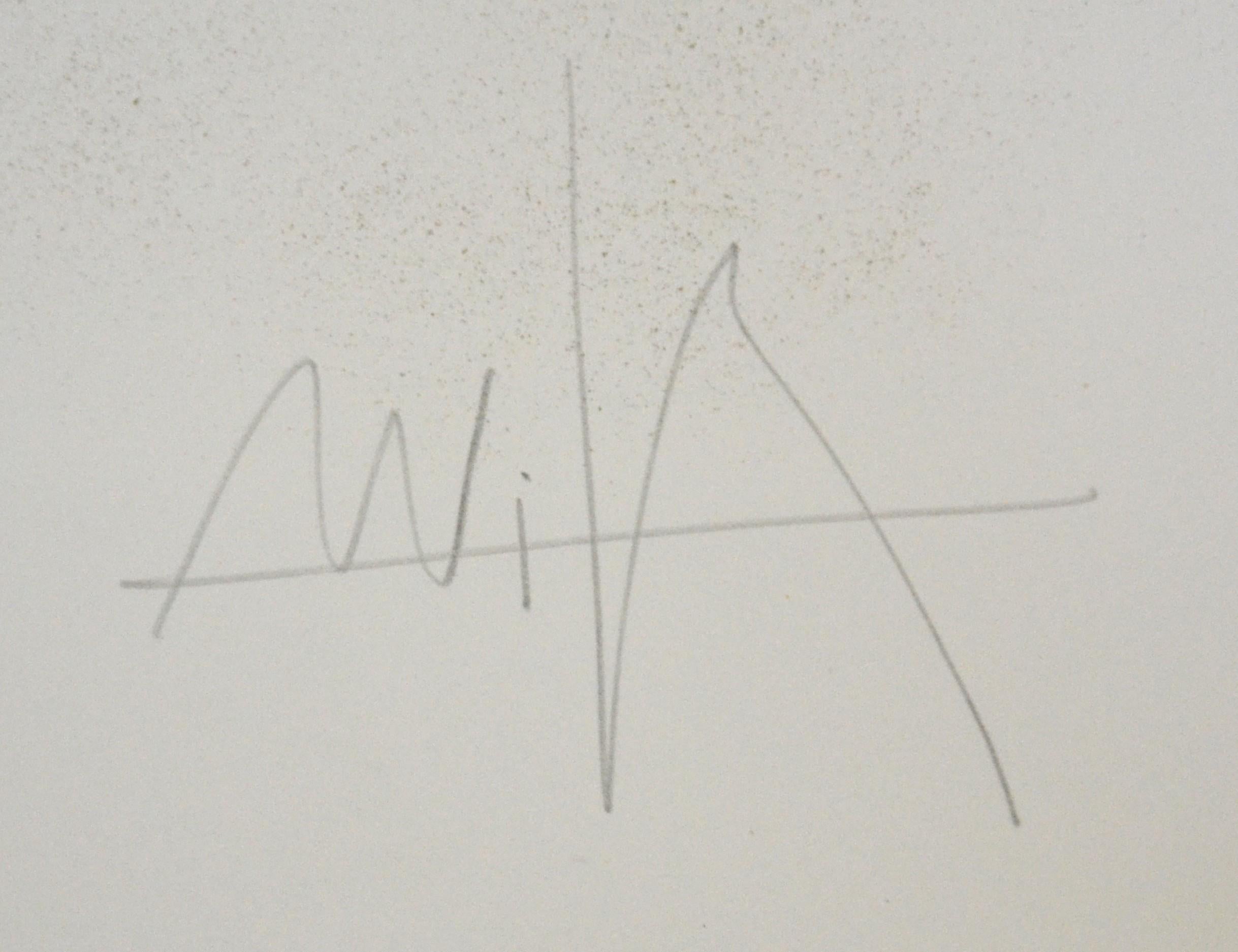 Wifredo Lam, cartella completa di sei litografie, Leu Feu Vert im Angebot 6