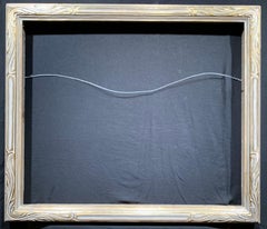 Modernist Abstraction in Newcomb Macklin carved frame