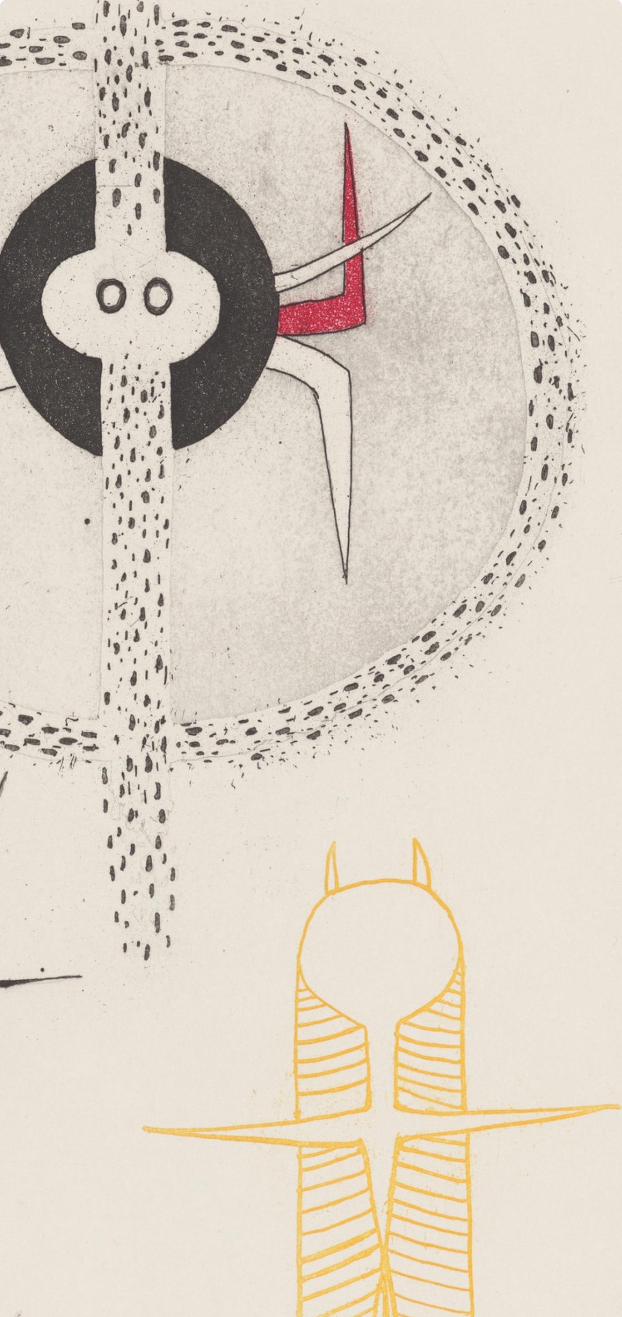 Composition, Feuilles éparses, Wifredo Lam 林飛龍 For Sale 3