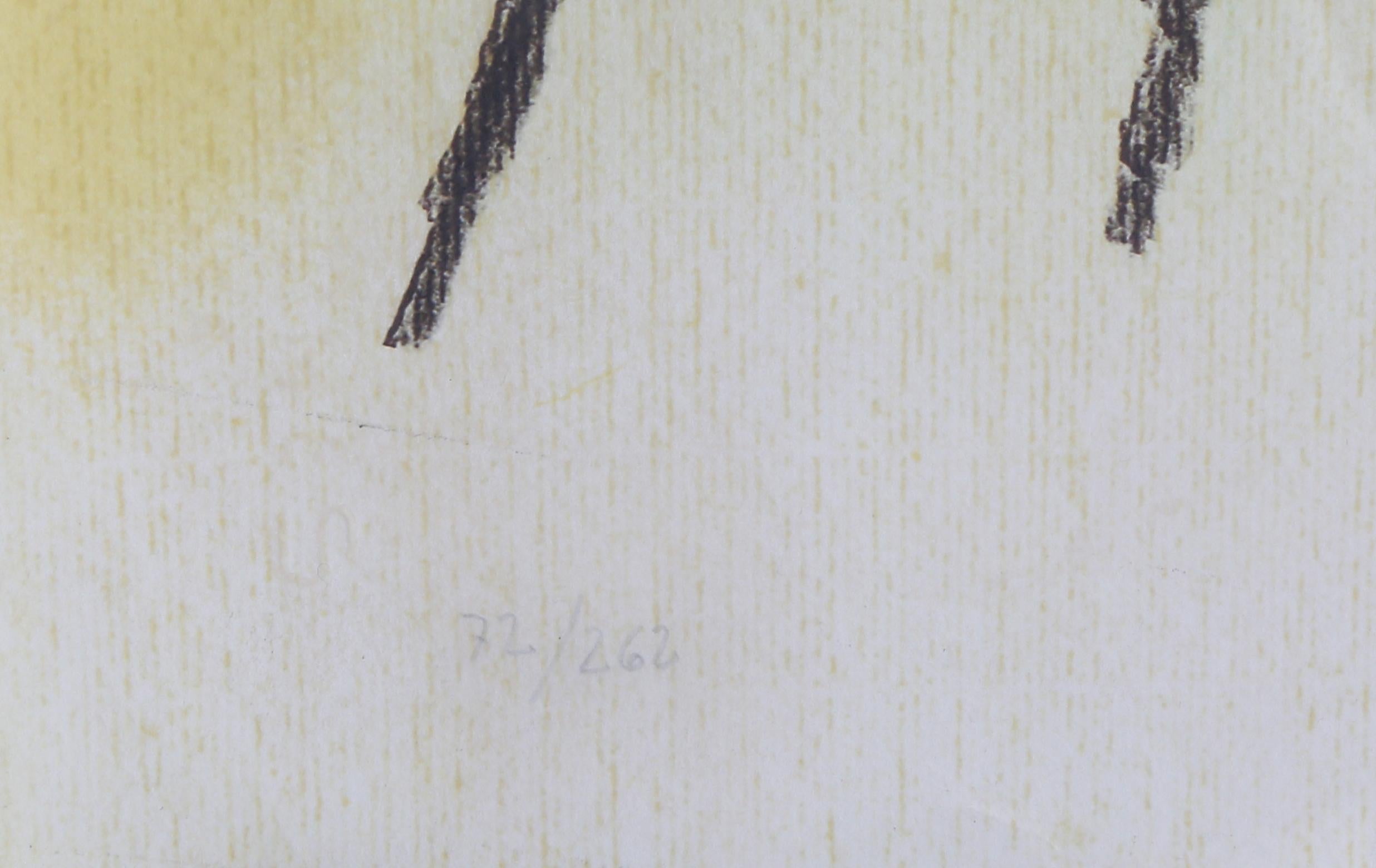 El Casquee (Ella con casco), litografía de Wifredo Lam en venta 3