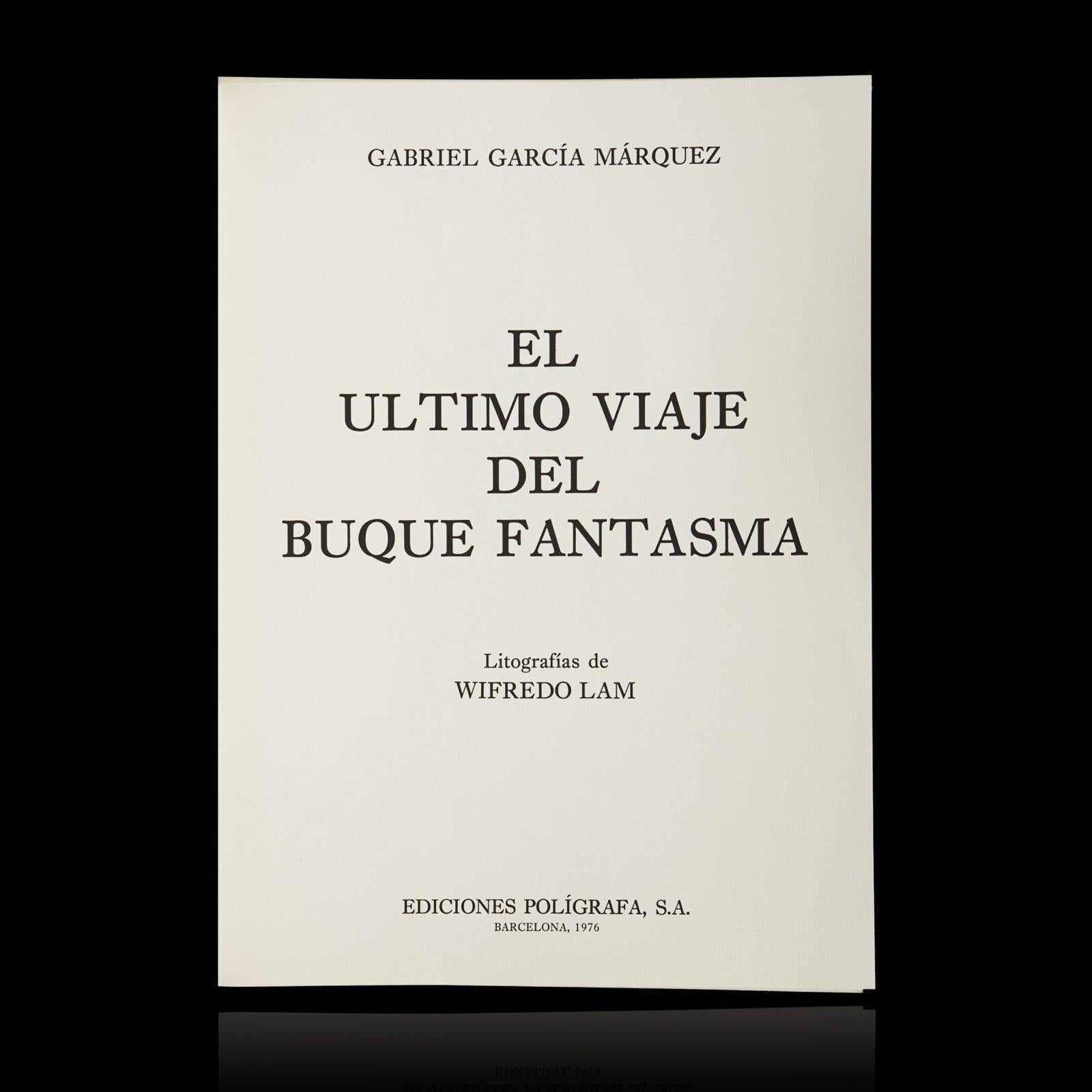 El Ultimo viaje del buque fantasma, Plate I in vendita 3