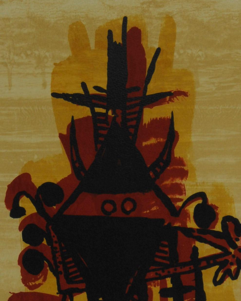 El Ultimo viaje del buque fantasma, Plate X - Print by Wifredo Lam