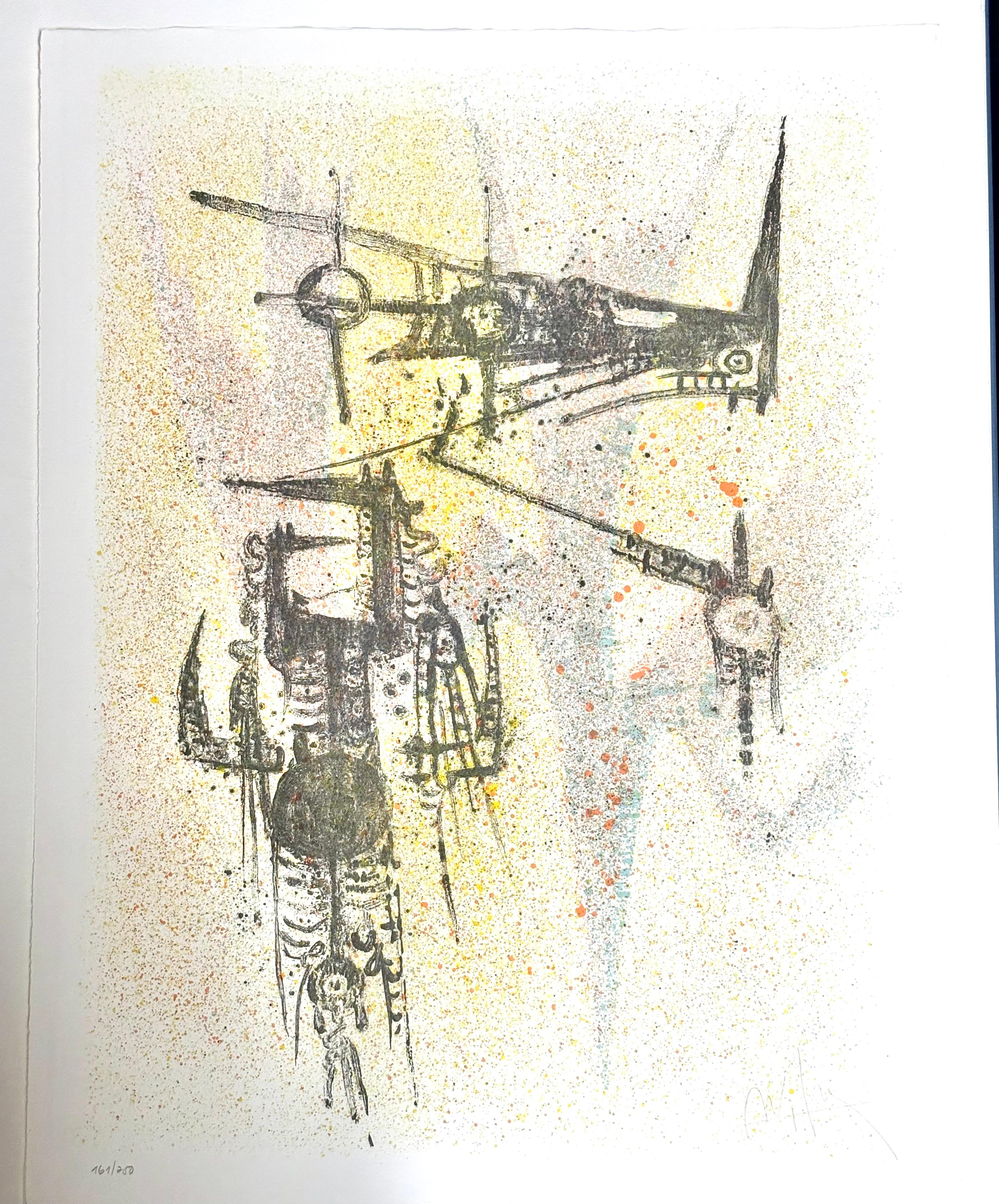 “Flight” - Print by Wifredo Lam