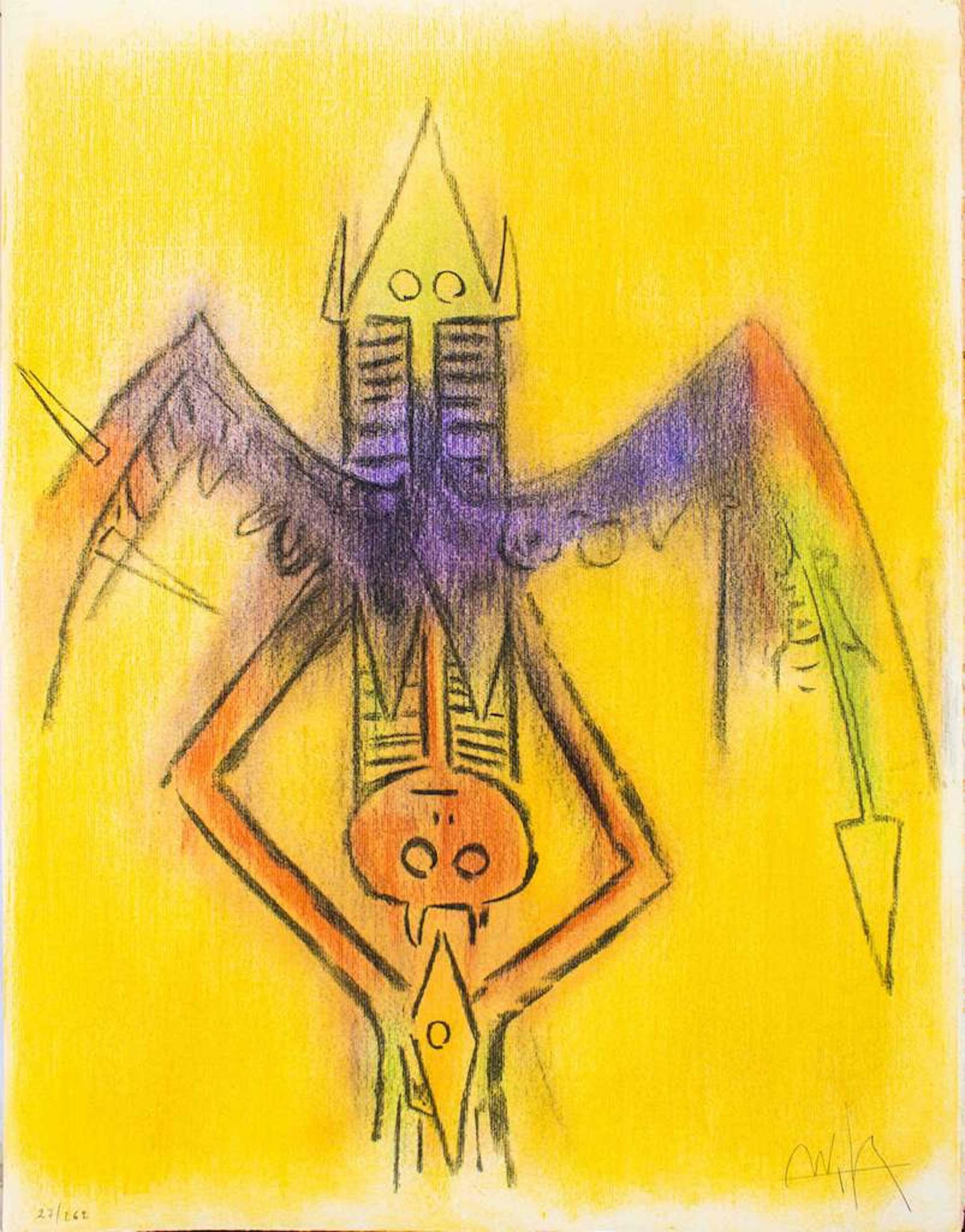 Hand signed. Edition of 262 prints.
Wifredo Lam was a Cuban artist inspired by and in contact with some of the most important artists of the 20th century. He was influenced by the Surrealism in many of his productions.

Very good conditions.