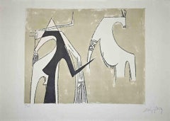 La Fuite de l’Ame - Original Lithograph - 1960