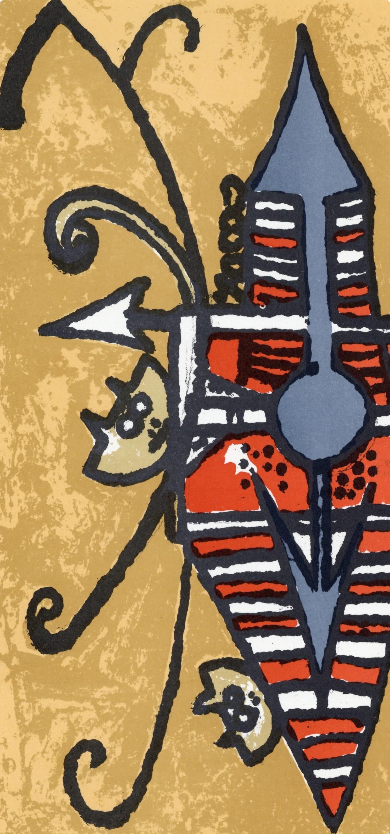 Lam 林飛龍, Oiseau du possible, XXe Siècle (after) - Surrealist Print by Wifredo Lam