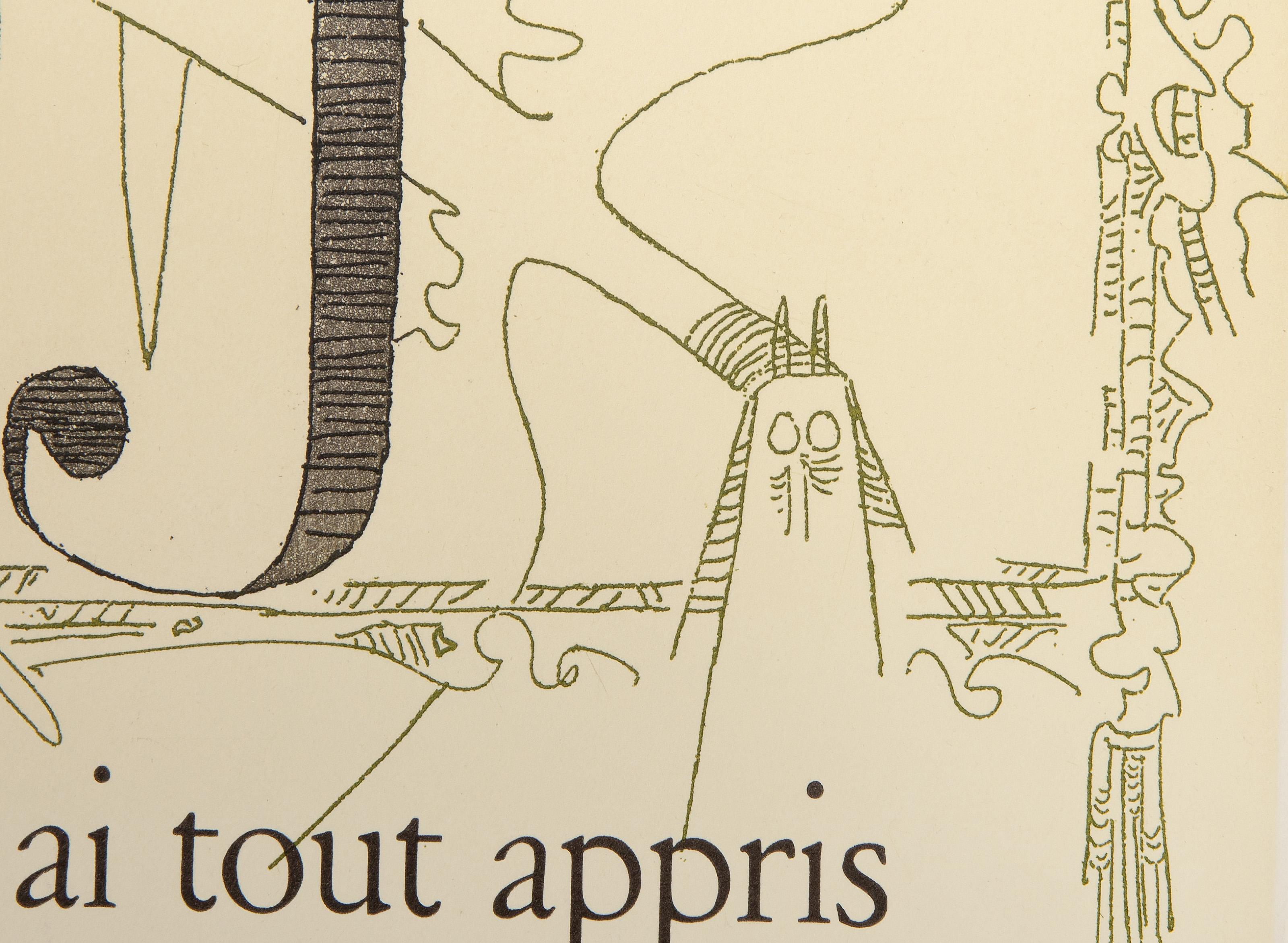 L'Antechambre de La Nature, gravure Art nouveau de Wifredo Lam en vente 2