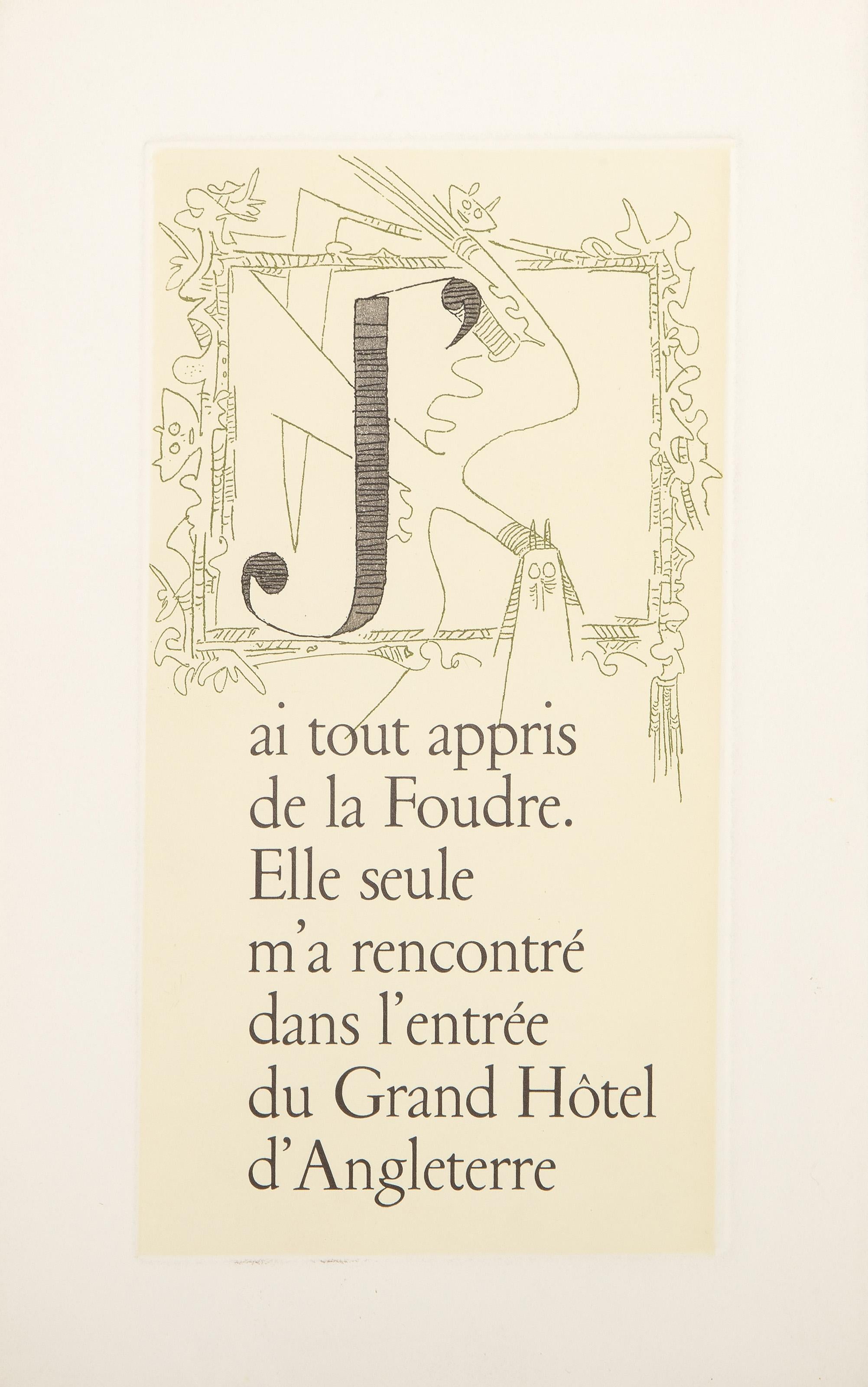 L'Antechambre de La Nature, gravure Art nouveau de Wifredo Lam en vente 3