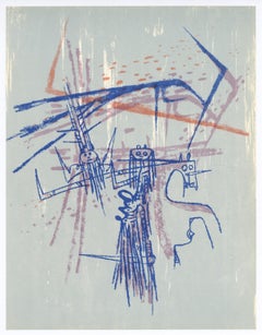 "Les affinites ambigues" original lithograph