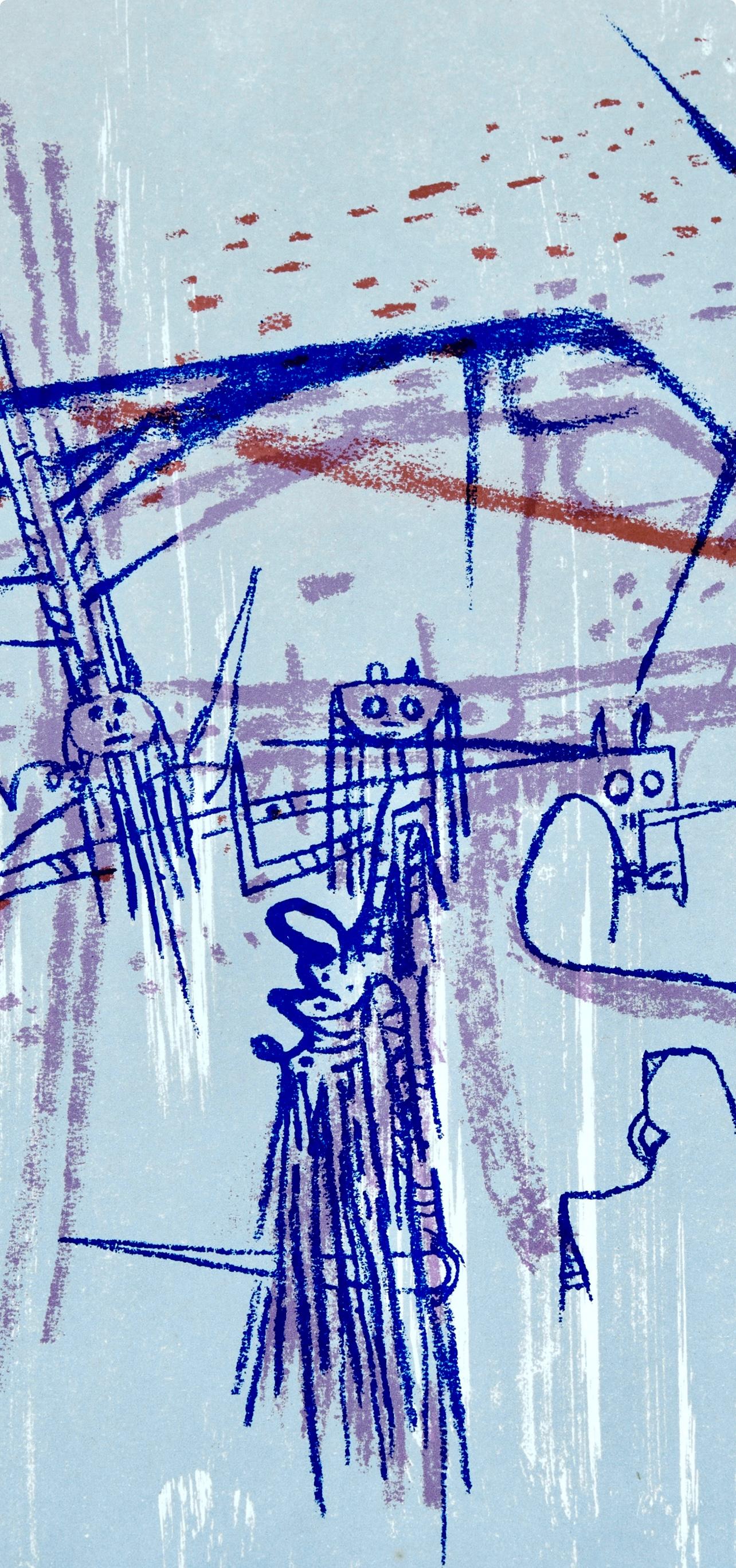 Les affinités ambiguës, Société internationale d'art XXe siècle – Print von Wifredo Lam