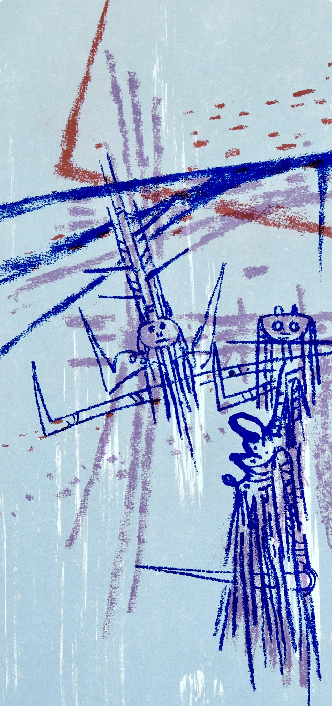 Les affinités ambiguës, Société internationale d'art XXe siècle (Moderne), Print, von Wifredo Lam