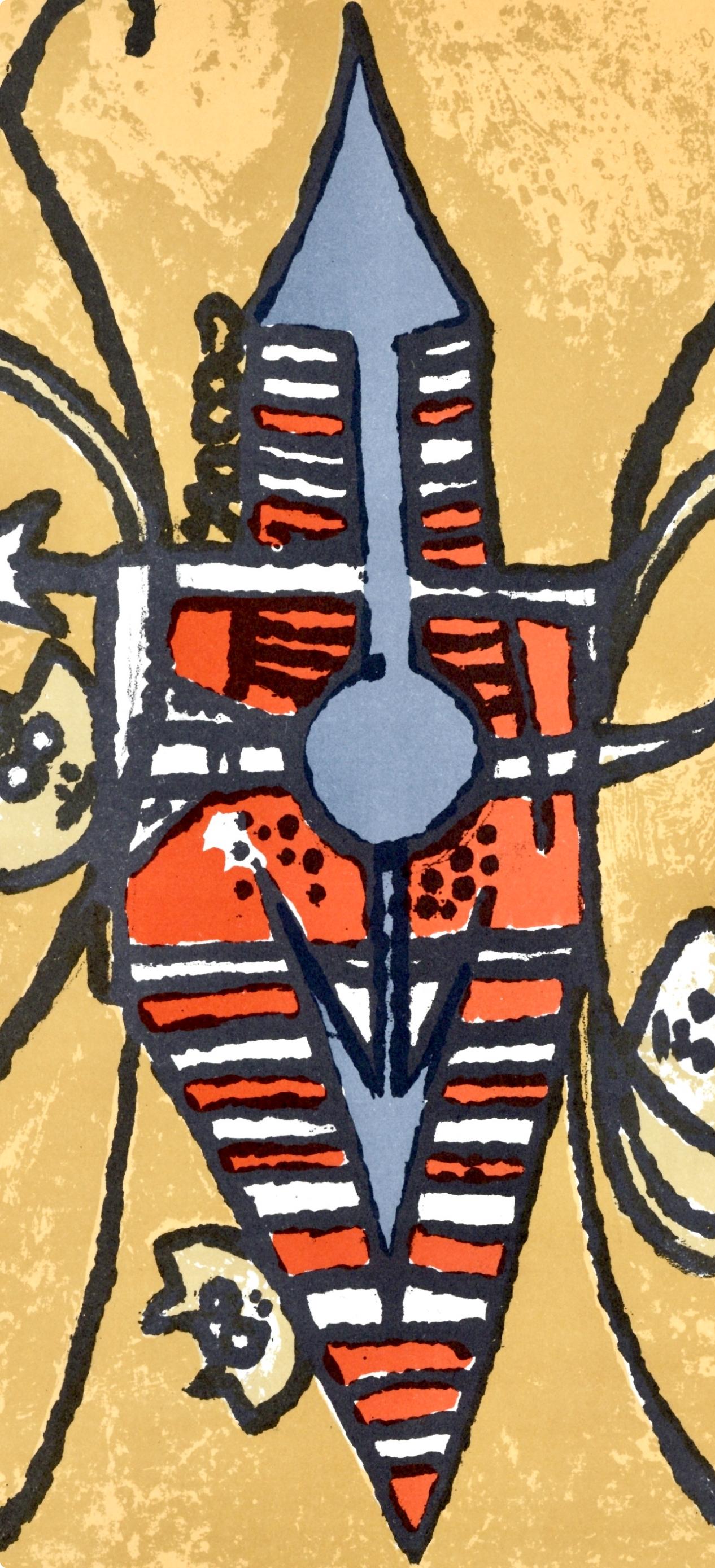 Oiseau du possible (Tonneau-Ryckelynk 7514), XXe siècle - Print by Wifredo Lam