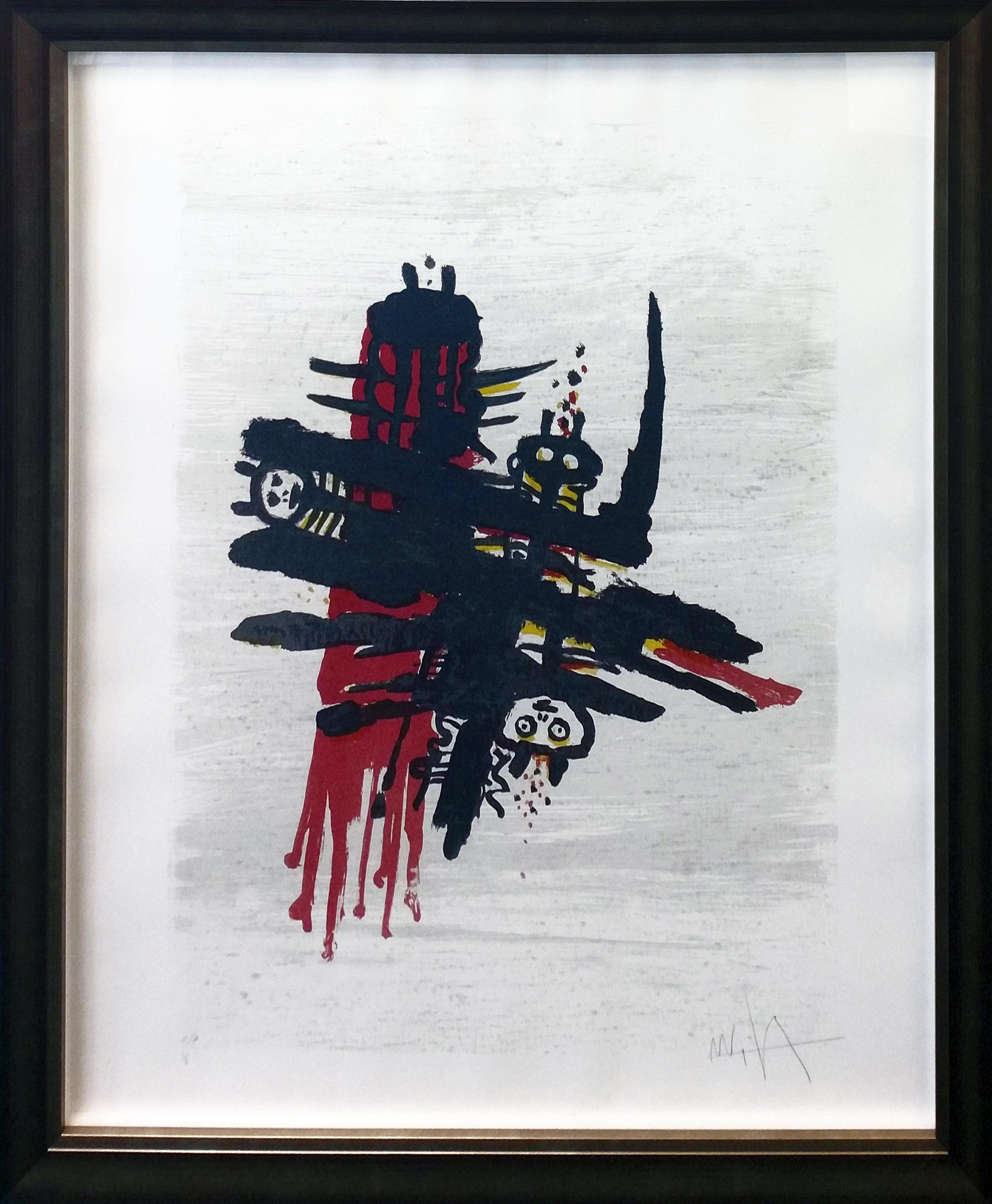 Wifredo Lam Abstract Print – ORSA MAGGIORE #7506