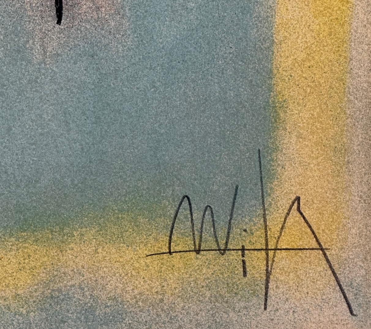 Pleni Luna Demons Familiers - Surrealist Print by Wifredo Lam