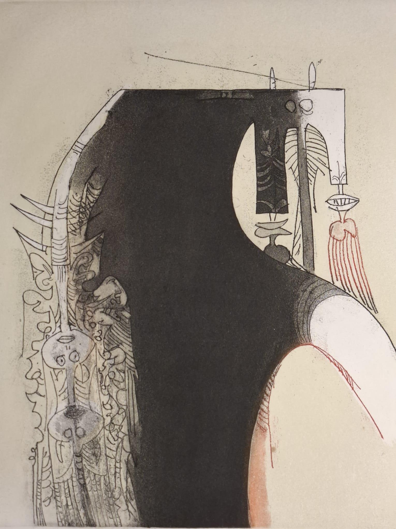 Abstract Print Wifredo Lam - Sinned
