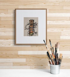 Untitled Composition (Cuban Modernism, Afro-Caribbean Art)