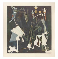 Untitled - Lithograph by Wifredo Lam - 1970s