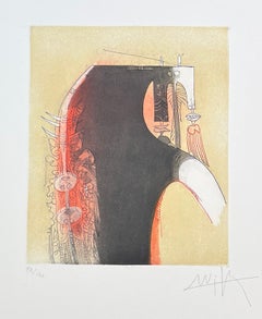 Wifredo Lam (1902-1982) – farbige Radierung und Aquatinta – 1966