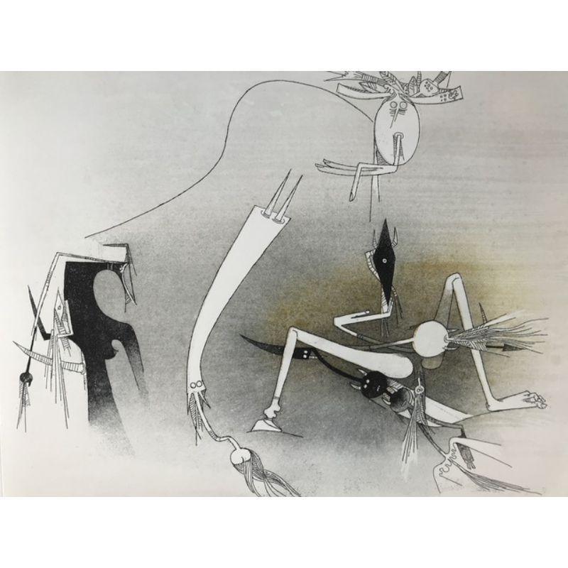 Wifredo Lam - Untitled From ”Visible Invisible” - Hand-Signed, 1972 1