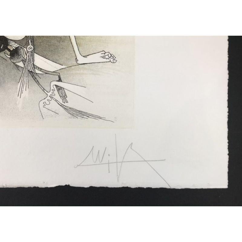 Wifredo Lam - Untitled From ”Visible Invisible” - Hand-Signed, 1972 3