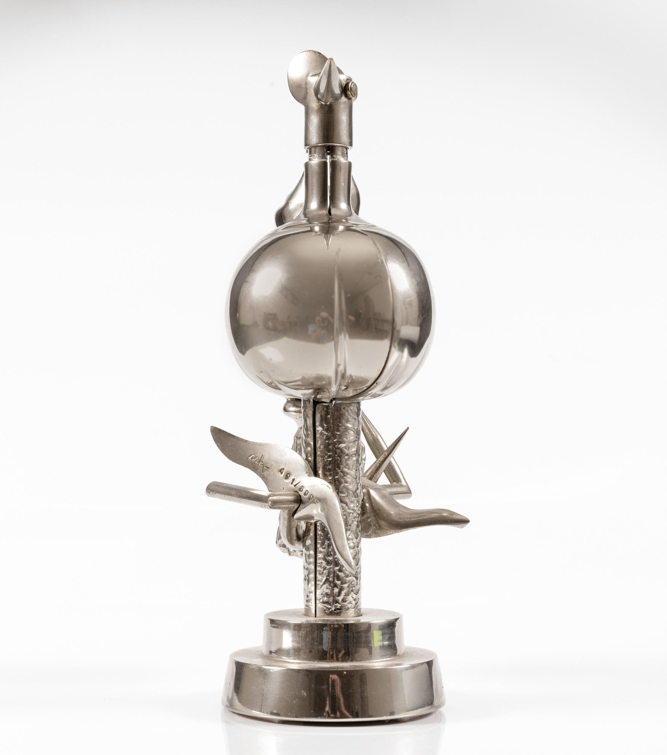 Wifredo Lam -  L’Oiseau de feu - nickel brass sculpture limited edition of 500  2