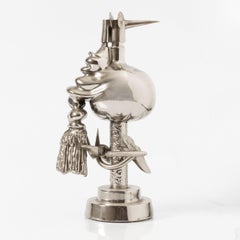 Wifredo Lam -  L’Oiseau de feu - nickel brass sculpture limited edition of 500 