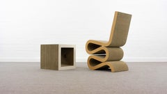 Wiggle Chair and Coffee Table by Frank O. Gehry for Vitra from Easy Edges Series