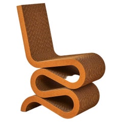 Chaise d'appoint Wiggle de Frank Gehry de la série Easy Edges