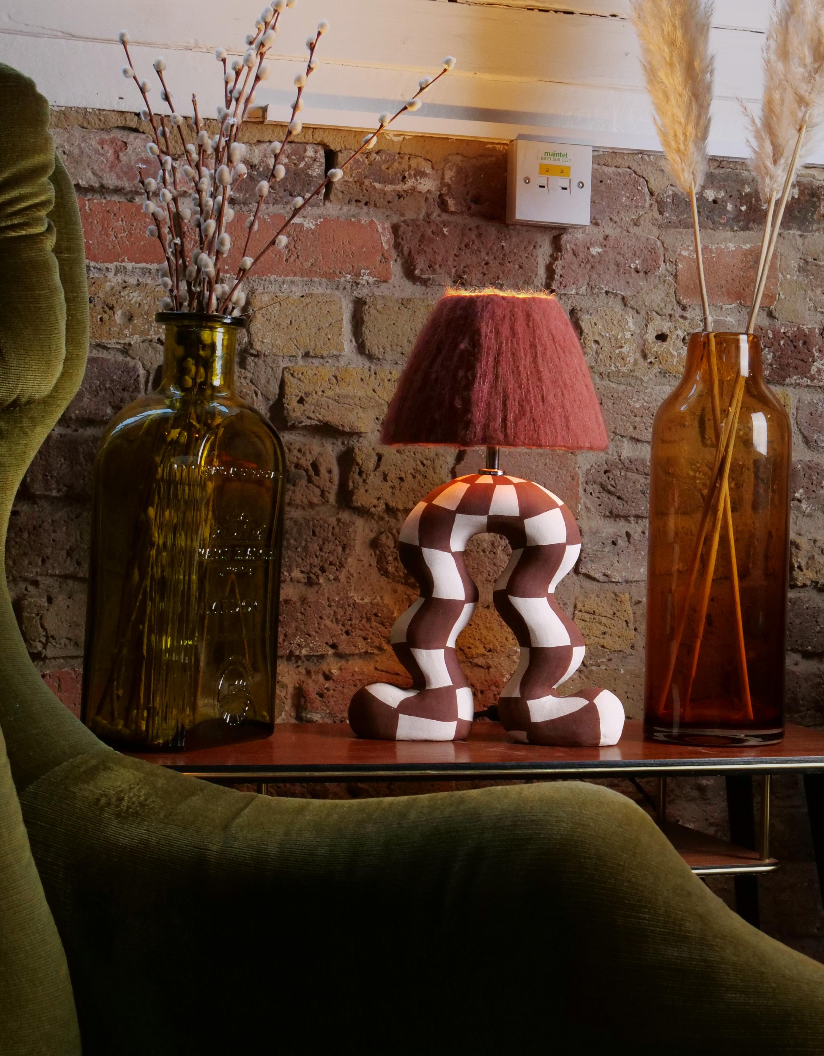 Contemporary 'Wiggle' Table Lamp For Sale