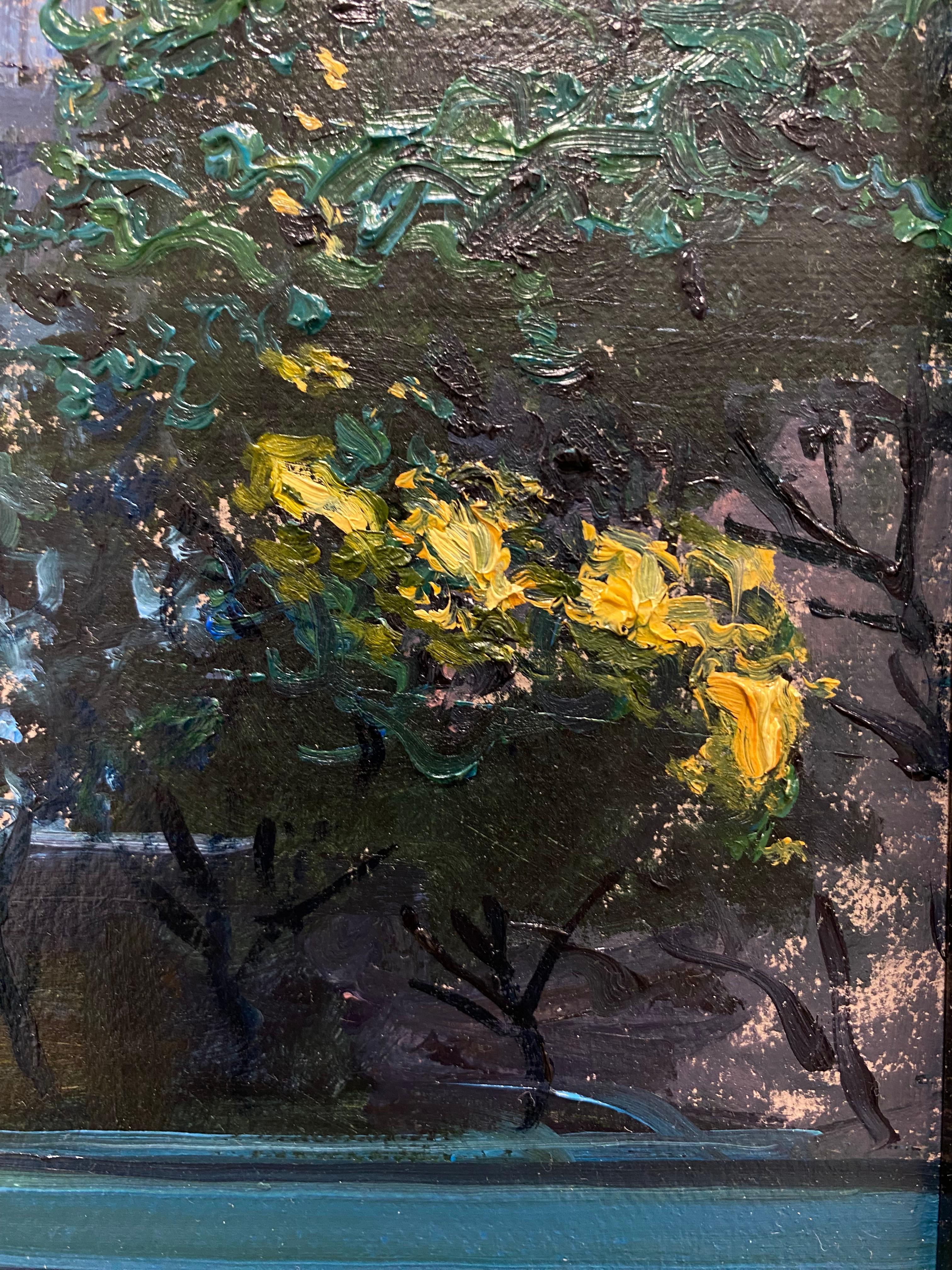 Wijnand Driessen (niederländischer Künstler)
Broadway und 71 Straße Manhattan - New York
50 x 40 cm (gerahmt, im Preis inbegriffen 59 x 49 cm)
Ölfarbe auf Leinwand

Der Künstler Wijnand Driessen lebt und arbeitet in Eindhoven, ist aber in Nuenen