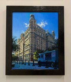 Broadway West New York - Zeitgenössische realistische Malerei des 21. Jahrhunderts