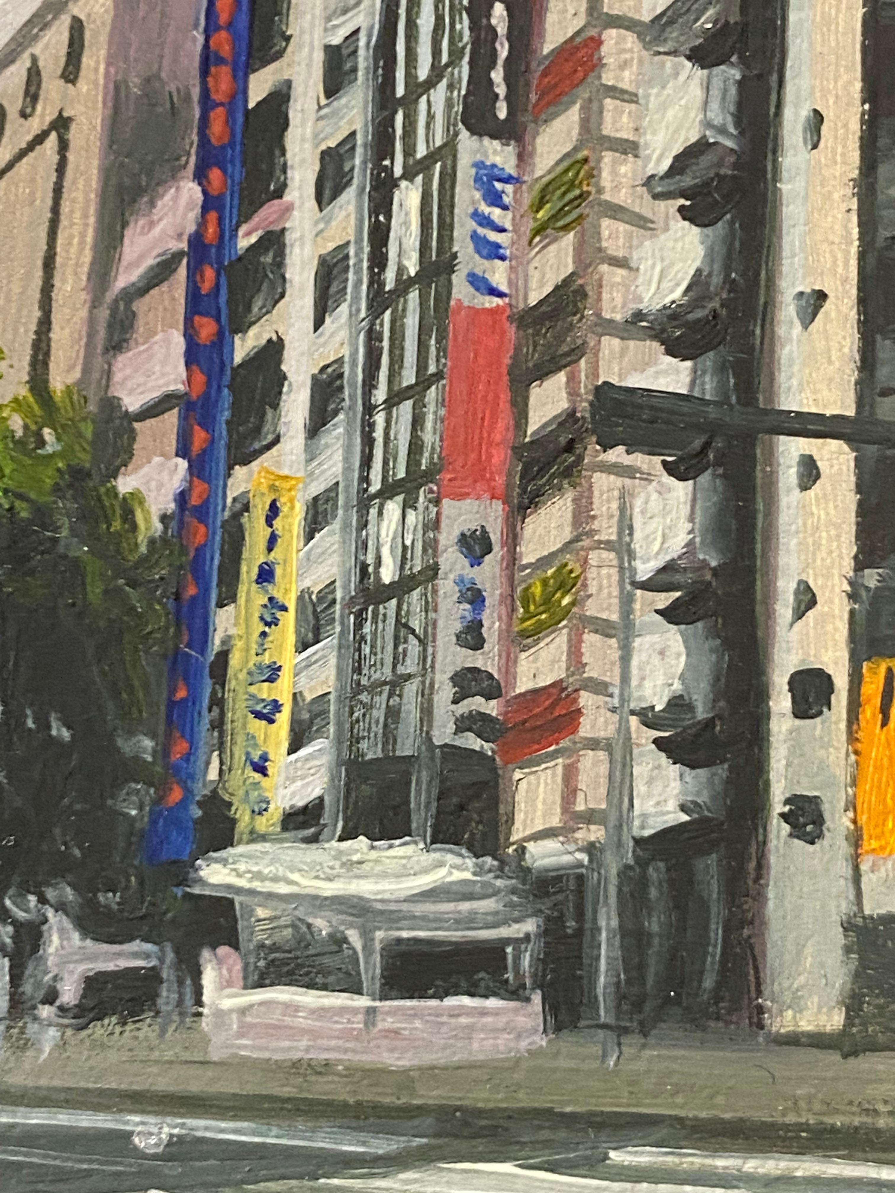 City View - Quadro realistico contemporaneo di Tokyo del XXI secolo in vendita 1