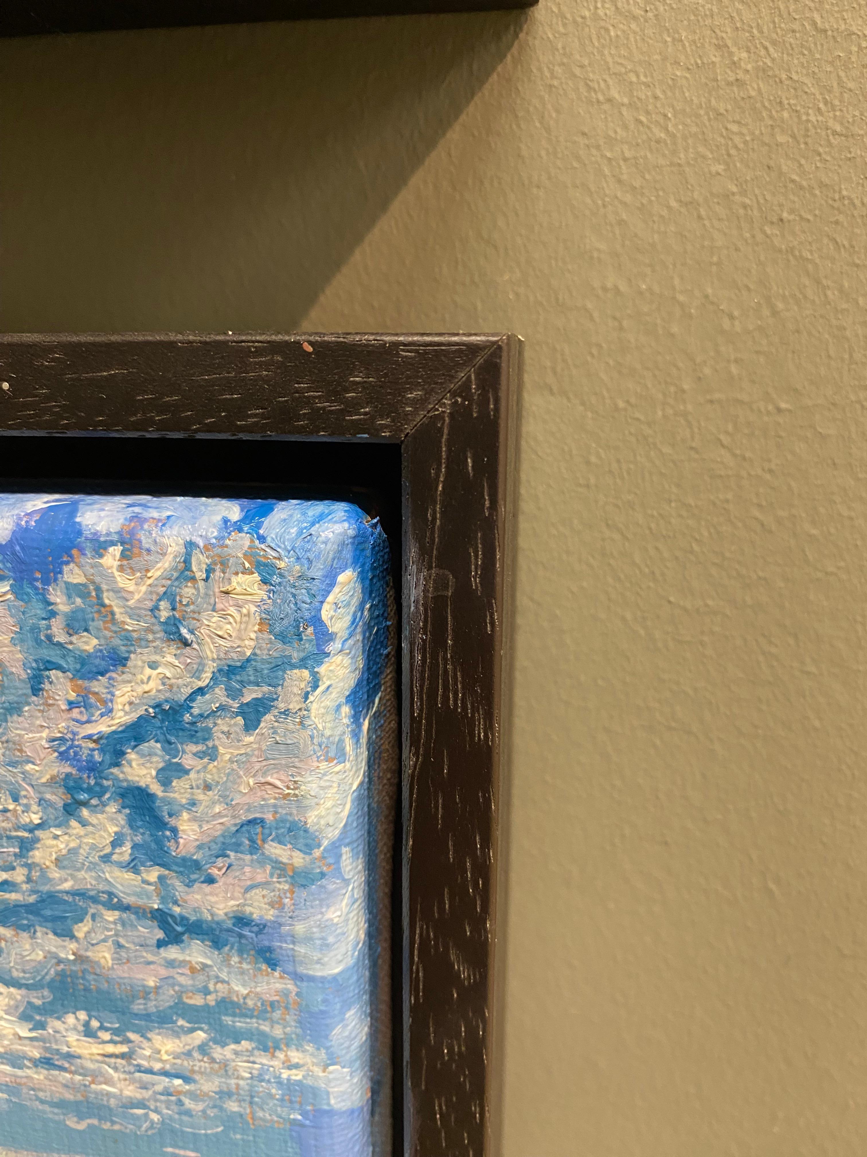 Manhattan Skyline - 21. Jahrhundert zeitgenössische realistische Malerei von Tokio im Angebot 2