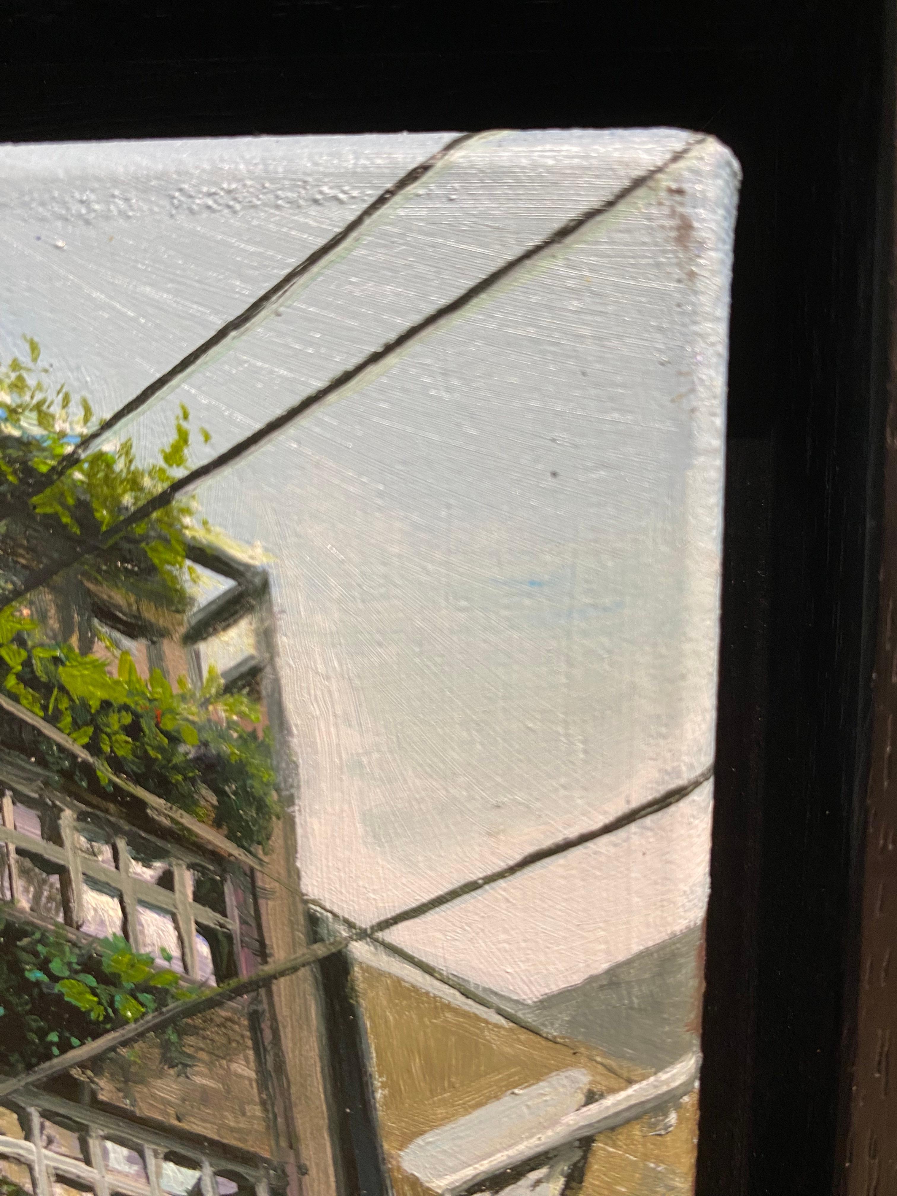 Yvy Bar in Tokio - 21. Jahrhundert zeitgenössische realistische Malerei von Tokio (Zeitgenössisch), Painting, von Wijnand Driessen