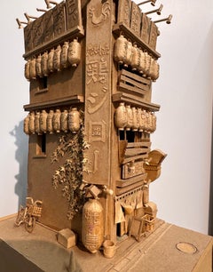 Izakaya - 21st Century Contemporary Realistic City Scape Sculpture