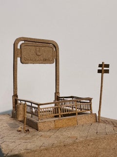 Zoo, Station - 21st Century Contemporary Realistic City Scape Sculpture