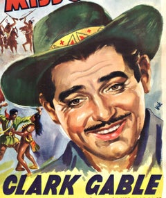 Original "Across the Wide Missouri" or 'Au Dela du Missouri' vintage poster