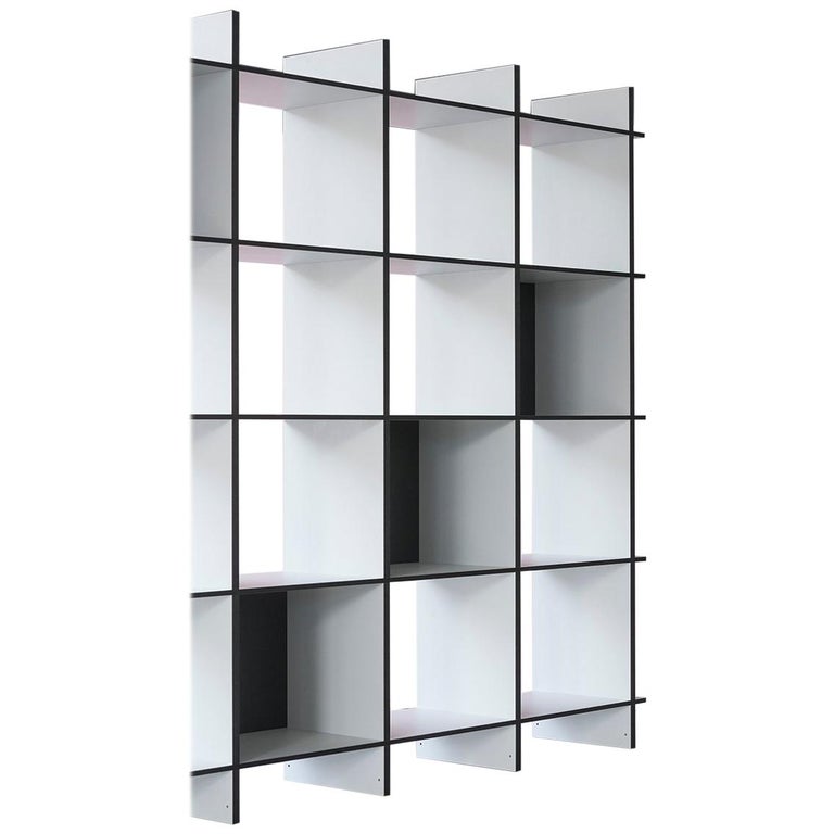Wiki Minimalist Modular Freestanding Shelving Unit For At 1stdibs Wiki Minimalist Modular Freestanding Shelving Unit For