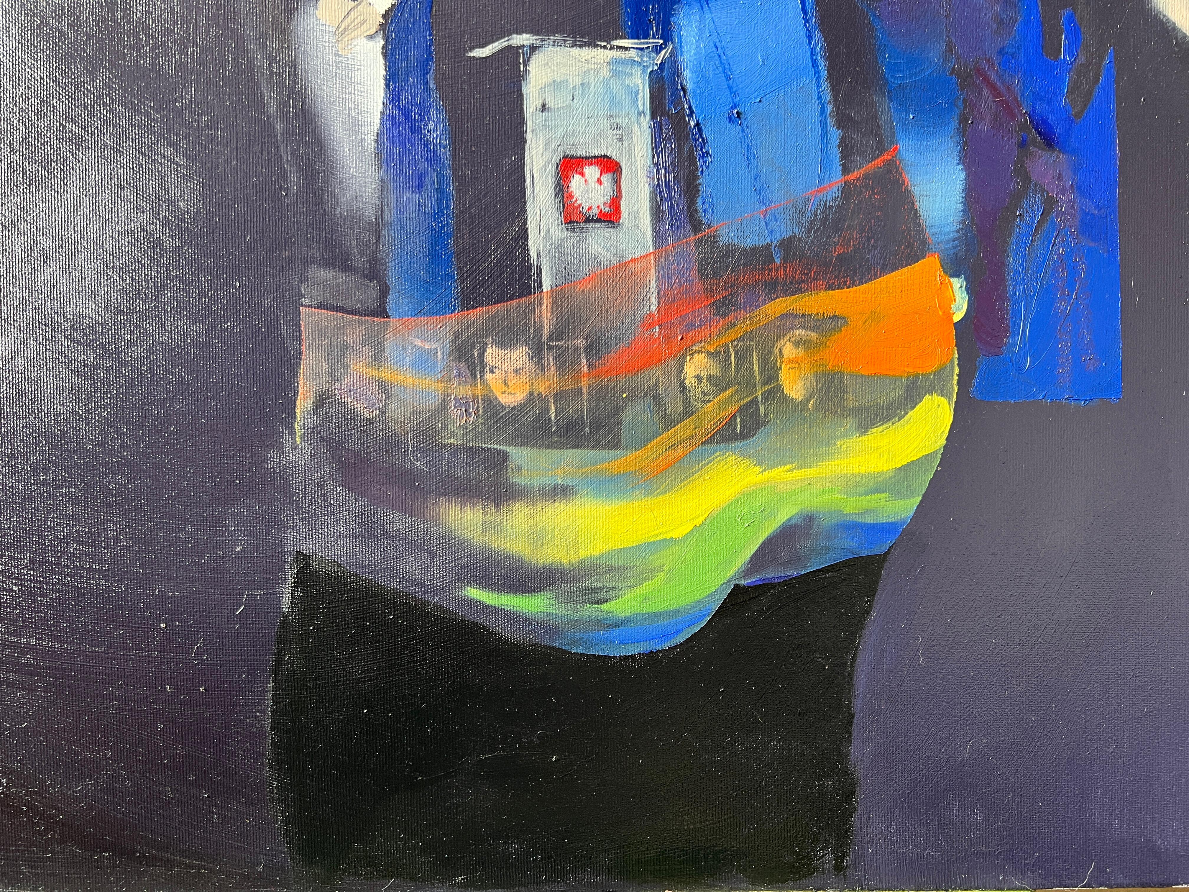 La biographie de Wiktor Jackowski se reflète dans les motifs variés de ses œuvres. Après avoir terminé ses études universitaires à l'Académie d'Art de Cracovie et une année Erasmus à l'Ecole Etienne à Paris, il a acquis de l'expérience à Gaines