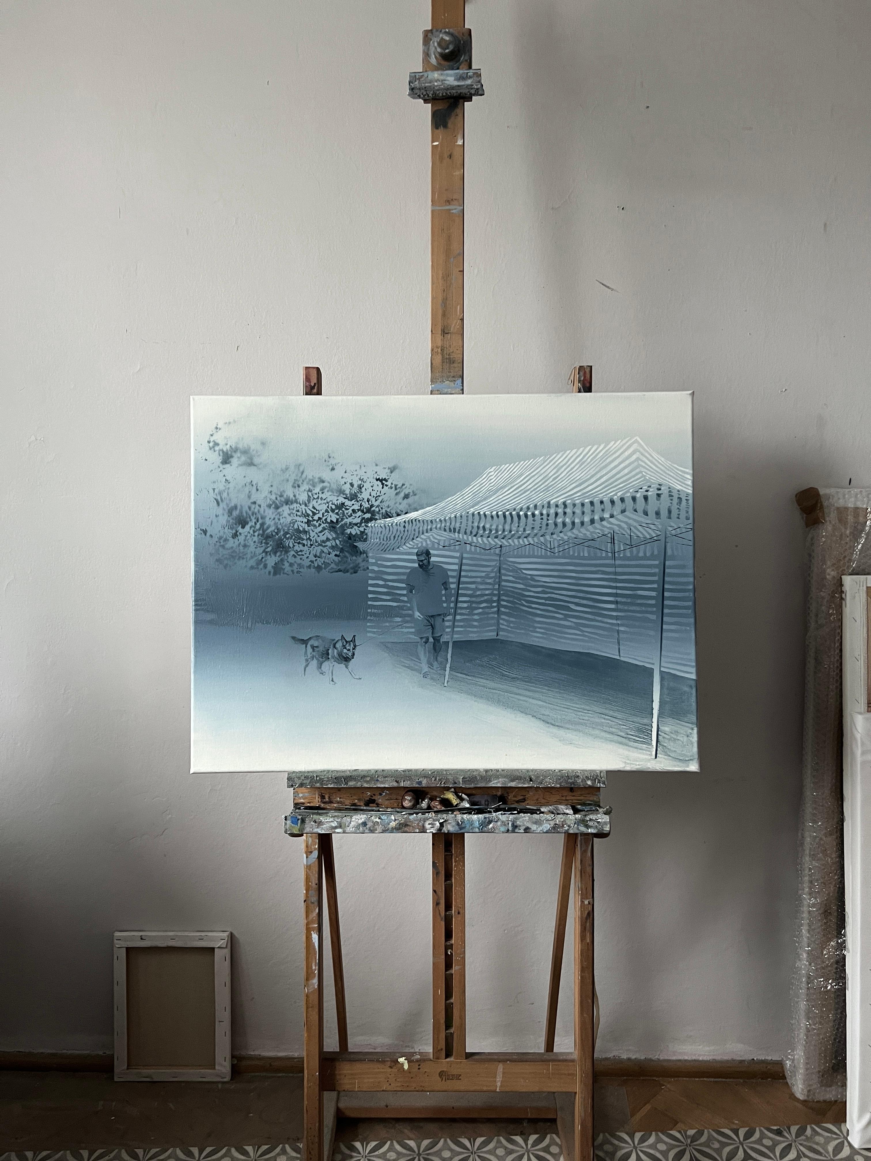 Wiktor Jackowskis Biografie spiegelt sich in den vielfältigen Motiven seiner Werke wider. Nach seinem Studium an der Kunstakademie in Krakau und einem Erasmus-Jahr an der L'Ecole Etienne in Paris sammelte er Erfahrungen in Aruba, bevor er die