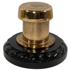 Used Wilcox Crittenden Brass Deck Vent from Yacht