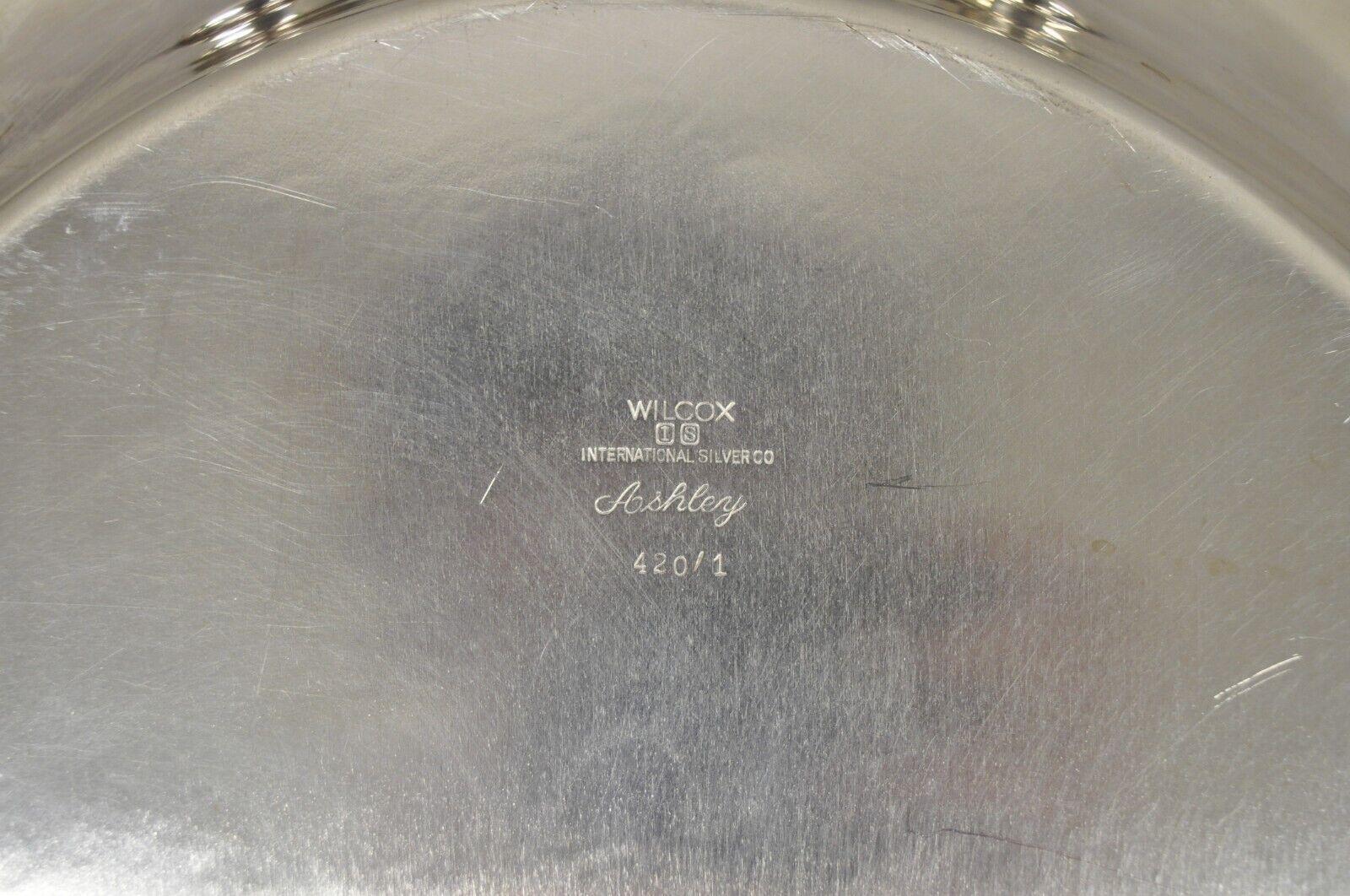 Wilcox International Silver Co Tee-Set Serviertablett und mehr, 5 Stück Set im Angebot 3